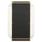 CosmoLiving by Cosmopolitan Gold Glam Metal Wall Mirror